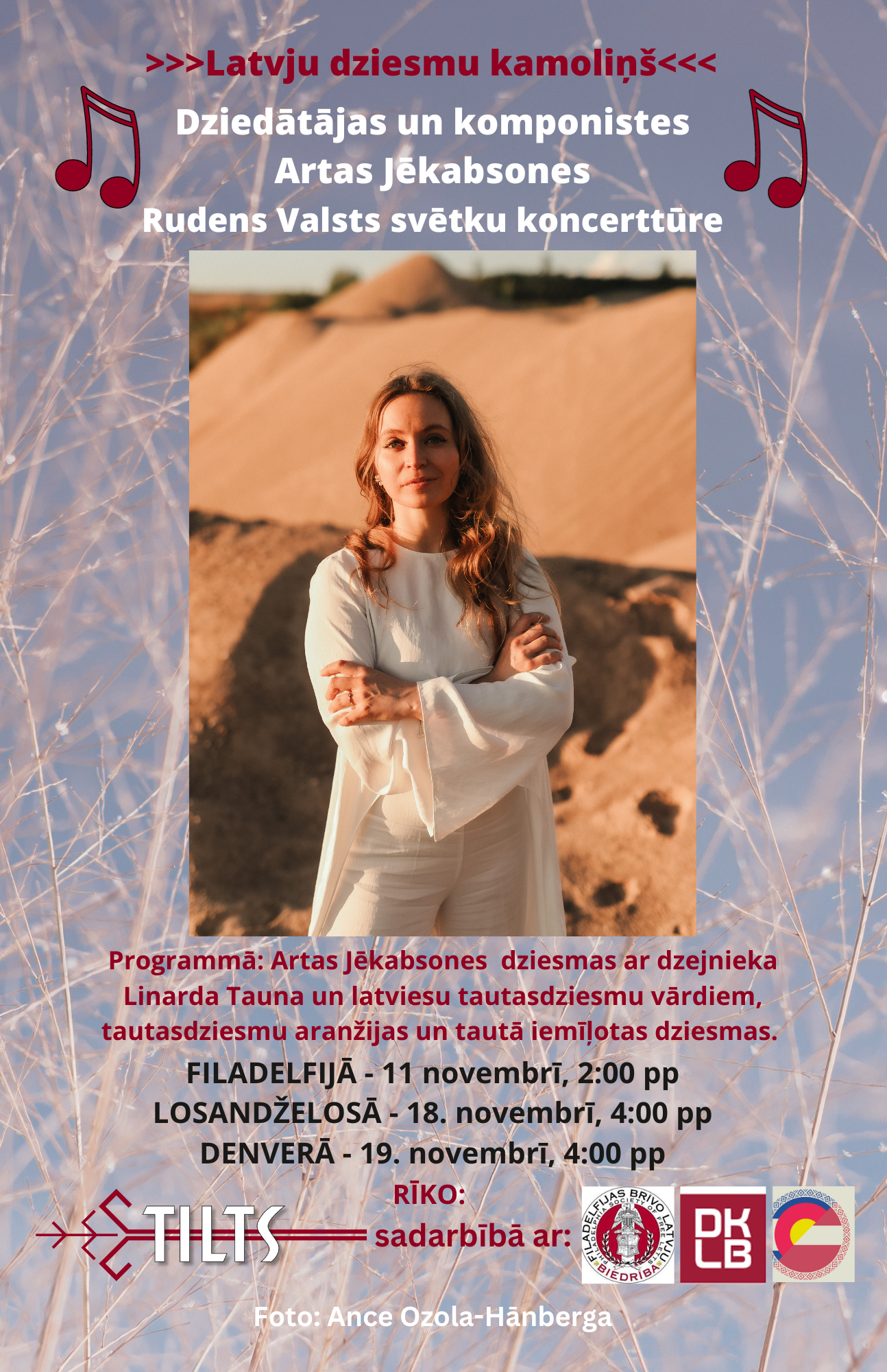 Arta_Jēkabsone_TILTS_Latvju dziesmu kamoliņš_afiša